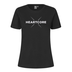Heartcore T-shirt, Dame (0511)