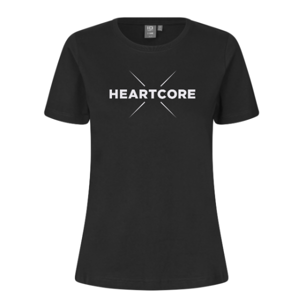 Heartcore T-shirt, Dame (0511)