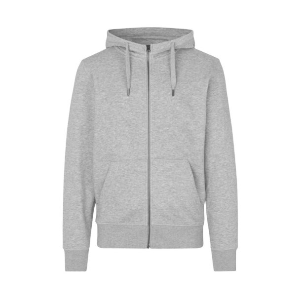 Heartcore Herre Zip Sweat, Gr� (0638)