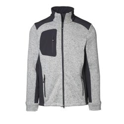 ID Herre Strikfleece Cardigan