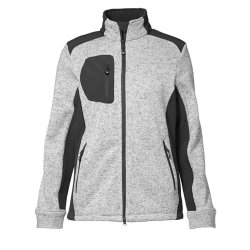 ID Dame Strikfleece Cardigan