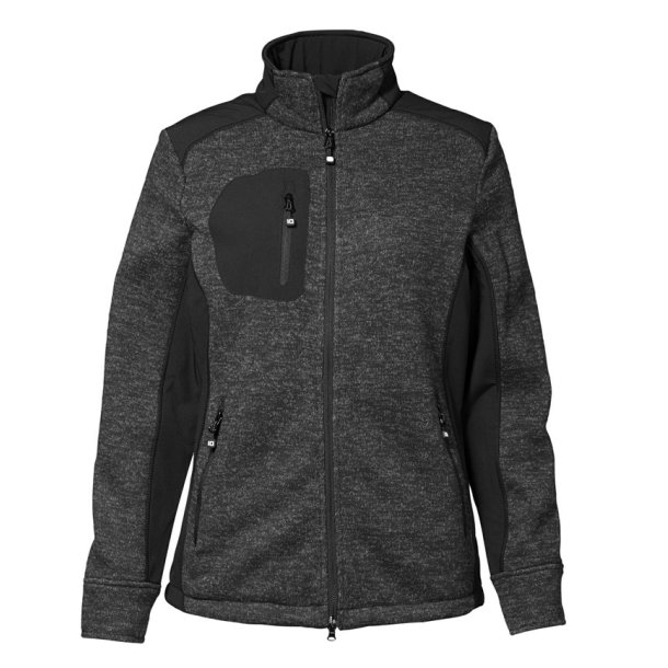 ID Dame Strikfleece Cardigan