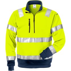 Fristads Hi Vis &frac12;Zip Sweatshirt