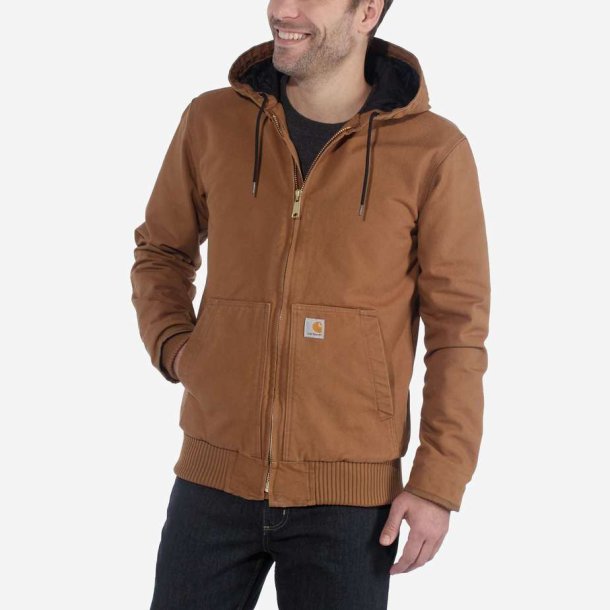 Carhartt Duck Active Jakke 104050 Carhartt Brown L