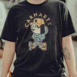 60 �rs Jubi-Pris: Carhartt Grafisk T-shirt 107051 