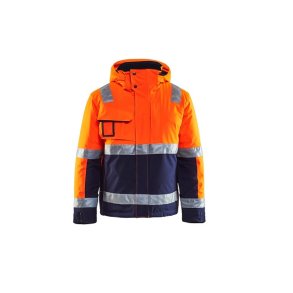 Bl�kl&auml;der High Vis Vinterjakke
