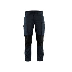 Bl�kl&auml;der Dame Stretch Servicebukser