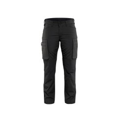 Bl�kl&auml;der Dame Stretch Servicebukser