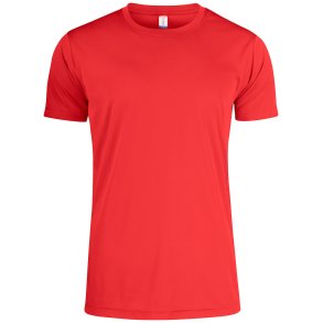 PAKKE #1: 25 x Clique Basic Active-T inkl. Logo front og ryg
