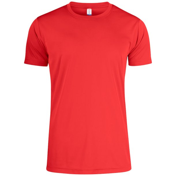 PAKKE #1: 25 x Clique Basic Active-T inkl. Logo front og ryg