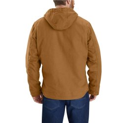 Carhartt Bomuldsjakke med Sherpafor 104392