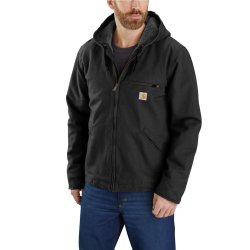 Carhartt Bomuldsjakke med Sherpafor 104392