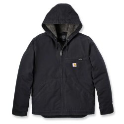 Carhartt Bomuldsjakke med Sherpafor 104392