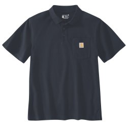 Carhartt Midweight kort�rmet Polo med lomme 106685