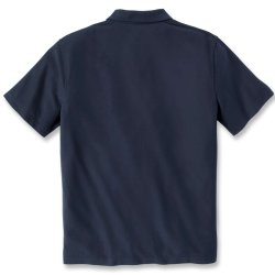 Carhartt Midweight kort�rmet Polo med lomme 106685