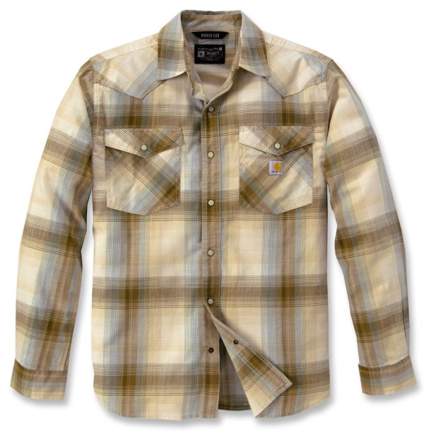 Carhartt Snap Front Plaid Shirt 106756