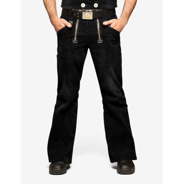 FHB Friedrich Naver Fl�jlsbukser, Sort