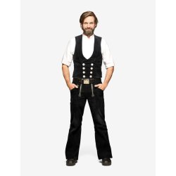 FHB Friedrich Naver Fl�jlsbukser, Sort