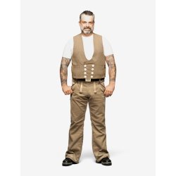 FHB Falk Naver Fl�jlsbukser, Beige