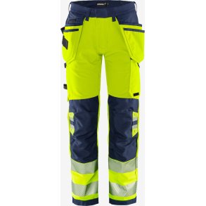 Fristads Green Hivis H�ndv�rker Stretchbukser 134188