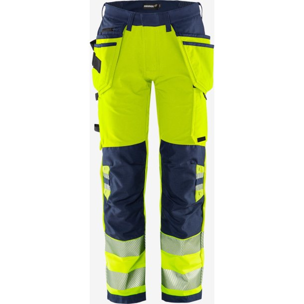 Fristads Green Hivis H�ndv�rker Stretchbukser 134188