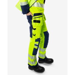 Fristads Green Hivis H�ndv�rker Stretchbukser 134188