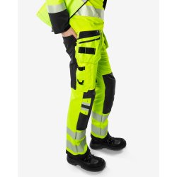 Fristads Green Hivis H�ndv�rker Stretchbukser 134188