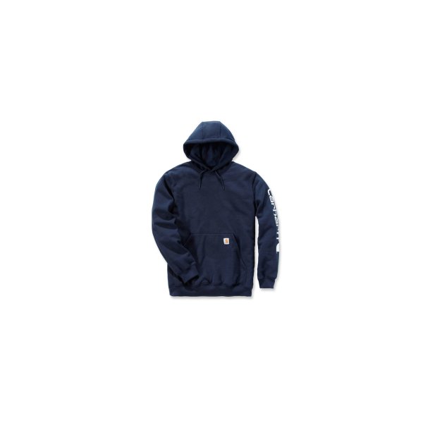 Carhartt Sleeve Logo Hoodie K288 Navy L