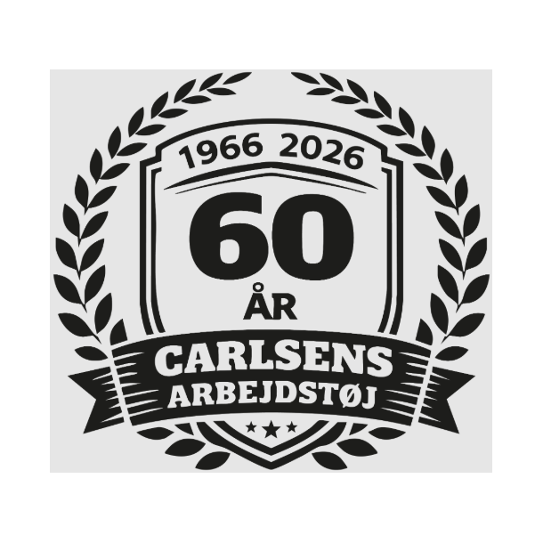 60 �RS JUBIL�UM MARTS M�NED - 25 STK STORE LOGO - 1 FARVE