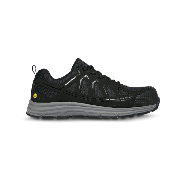 Skechers Sikkerhedssko Malad II, Sort