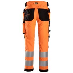 Snickers High-Vis Stretch Bukser 6243