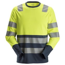 Snickers High-Vis Langrmet T-shirt