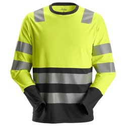 Snickers High-Vis Langrmet T-shirt