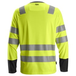 Snickers High-Vis Langrmet T-shirt