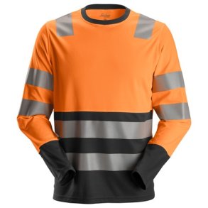 Snickers High-Vis Langrmet T-shirt