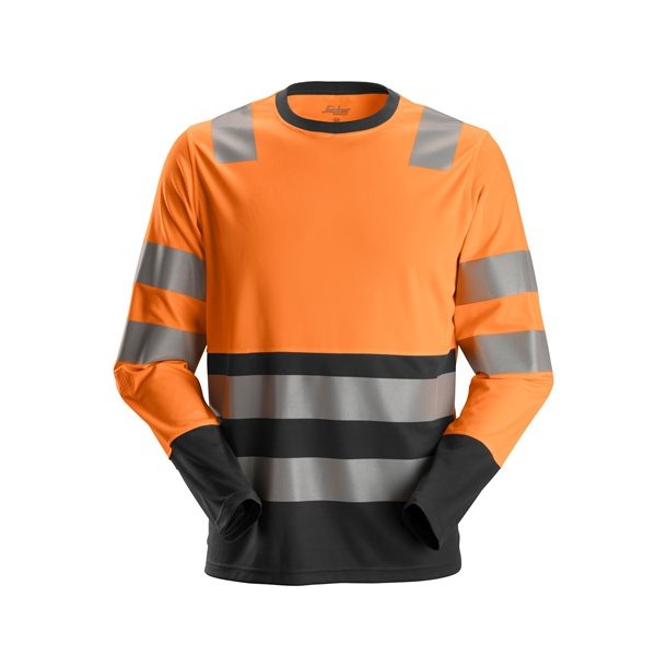 Snickers High-Vis Langrmet T-shirt